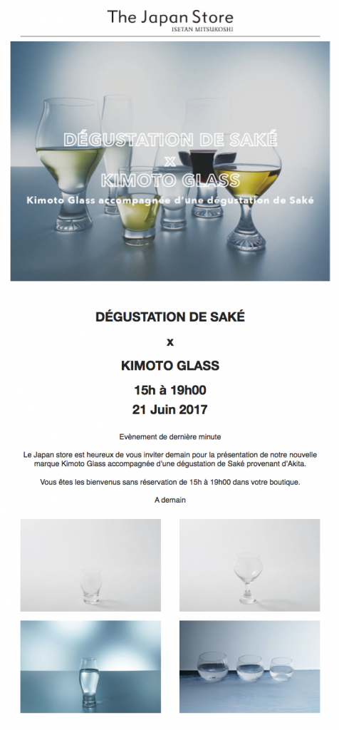 Test Newsletter Kimoto Glass